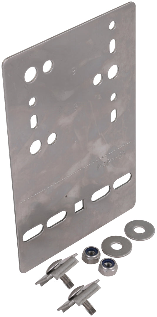 Plaque de liaison équipotentielle de Dehn pour plateaux en fil d'acier inoxydable - 306212 [15 pièces]