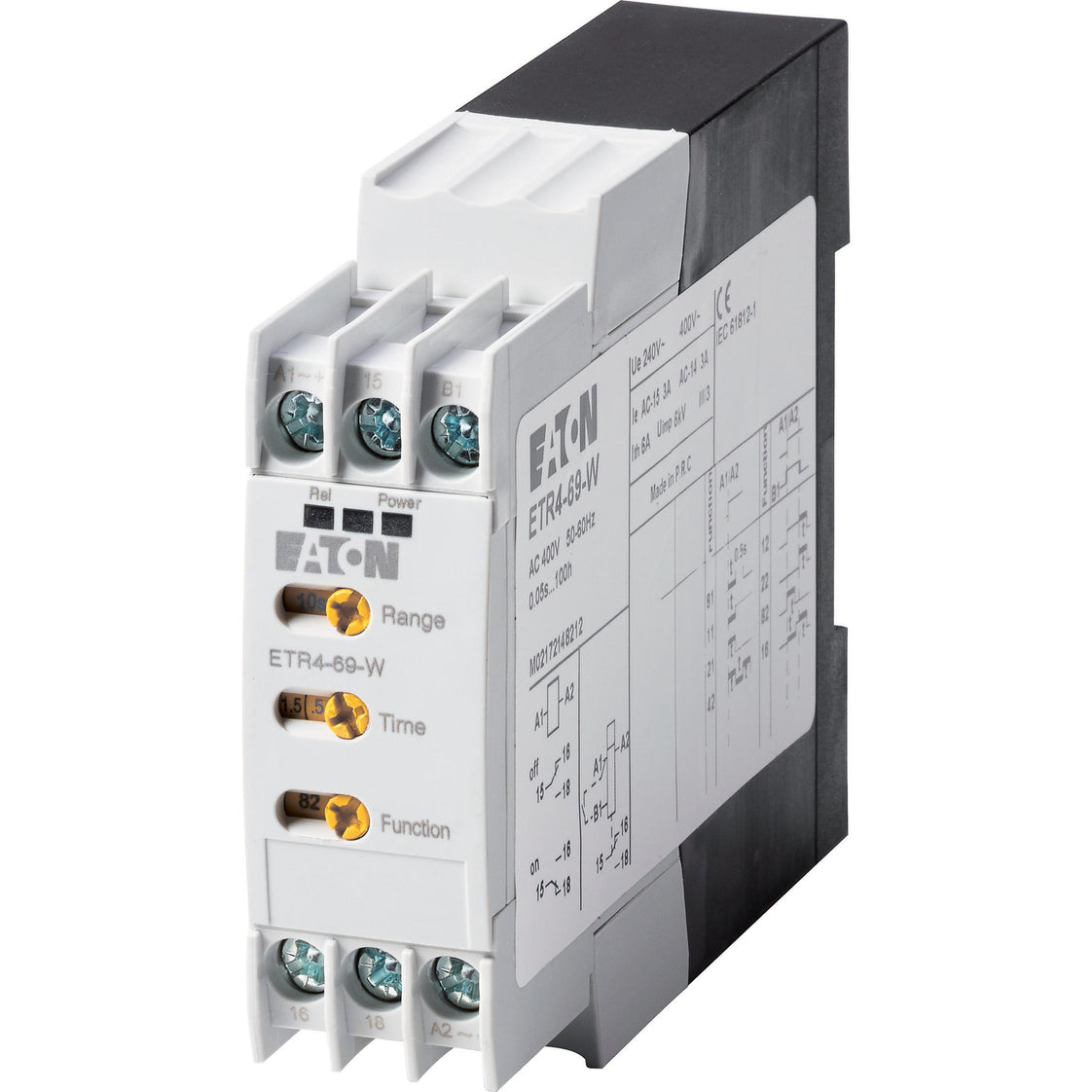 Relais De Temporisation Multifonction Eaton 400VAC 0.05s-100h - 031887