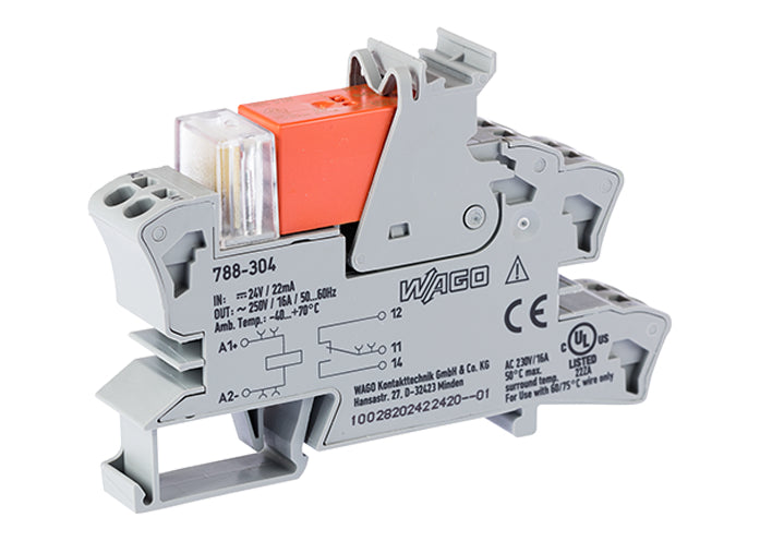 Module De Relais Wago 788-304 24VDC Simple Changement - 788-304