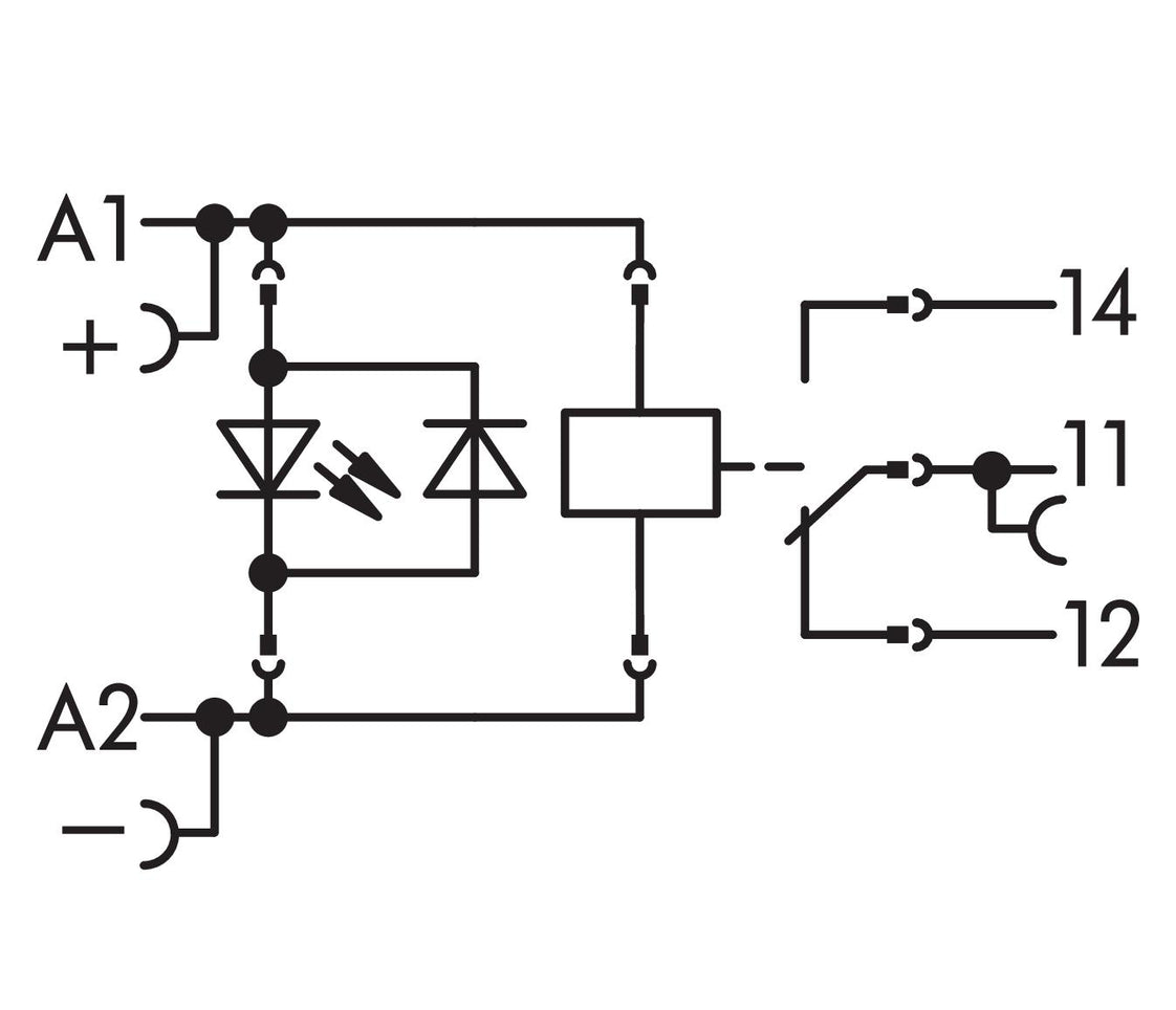 Module De Relais Wago 788-304 24VDC Simple Changement - 788-304