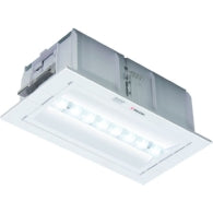 Luminaire d'urgence encastre LED 2W ABB VanLien Previx - 7TCA091130R0049