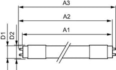 Philips Master Led T8 Haute Sortie Tube 20W 1500mm 830 - 8719514466944