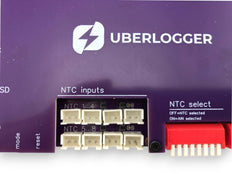 Uberlogger Datalogger 8x NTC/Tension 60V - 6x Numérique
