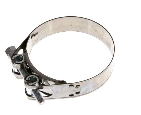 Collier de serrage 97 - 104 mm avec une bande de 25 mm en acier inoxydable 430 - Norma [2 Pièces].