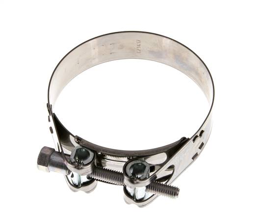 Collier de serrage 97 - 104 mm avec une bande de 25 mm en acier inoxydable 430 - Norma [2 Pièces].