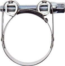 Collier de serrage 97 - 104 mm avec une bande de 25 mm en acier inoxydable 430 - Norma [2 Pièces].