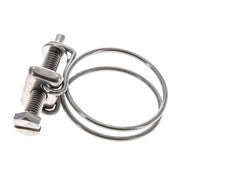 Collier de serrage 33 - 37 mm Acier galvanisé