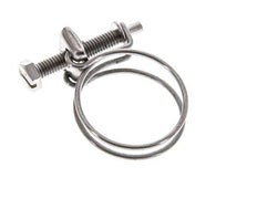 Collier de serrage 33 - 37 mm Acier galvanisé