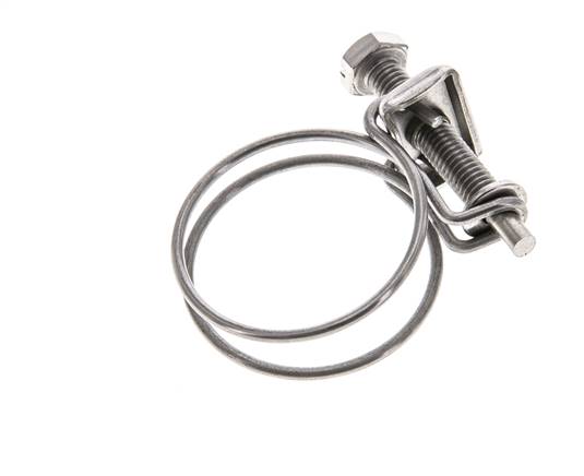 Collier de serrage 33 - 37 mm Acier galvanisé