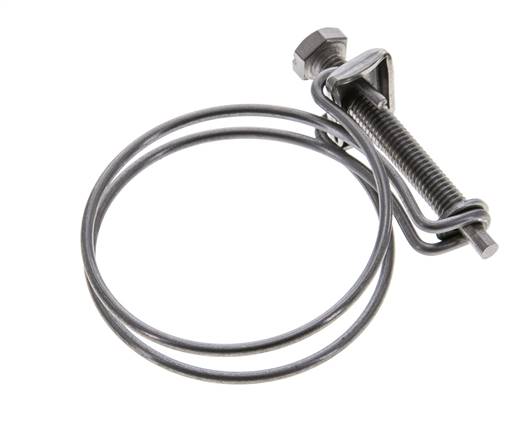 Collier de serrage 49 - 55 mm Acier galvanisé