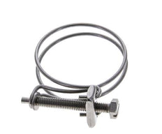 Collier de serrage 49 - 55 mm Acier galvanisé