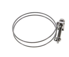 Collier de serrage 75 - 80 mm Acier galvanisé