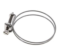 Collier de serrage 75 - 80 mm Acier galvanisé