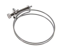 Collier de serrage 75 - 80 mm Acier galvanisé