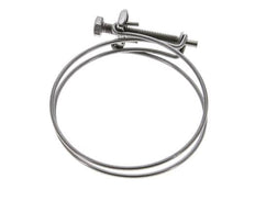 Collier de serrage 75 - 80 mm Acier galvanisé