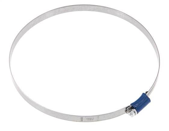 Collier de serrage 210 - 230 mm avec une bande de 12 mm en acier galvanisé - Aba