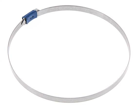 Collier de serrage 210 - 230 mm avec une bande de 12 mm en acier galvanisé - Aba