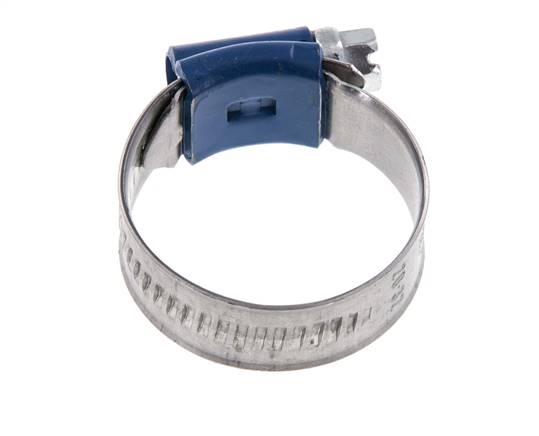 Collier de serrage 20 - 32 mm avec une bande de 12 mm en acier galvanisé - Aba [5 Pièces].