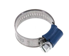 Collier de serrage 20 - 32 mm avec une bande de 12 mm en acier galvanisé - Aba [5 Pièces].