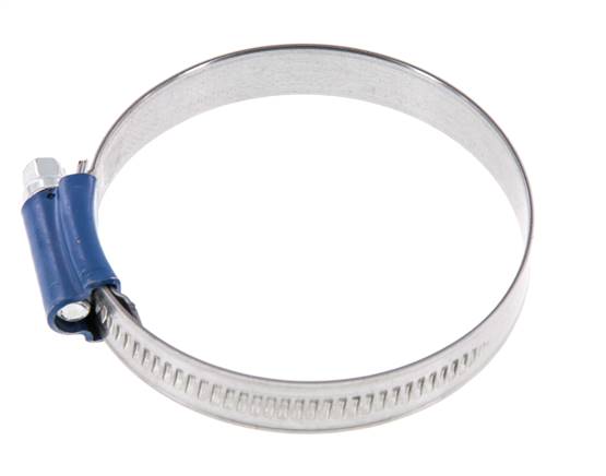 Collier de serrage 50 - 70 mm avec une bande de 12 mm en acier galvanisé - Aba [5 Pièces].