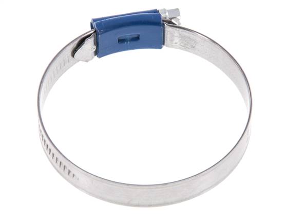 Collier de serrage 50 - 70 mm avec une bande de 12 mm en acier galvanisé - Aba [5 Pièces].