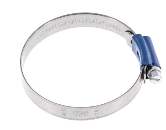 Collier de serrage 50 - 70 mm avec une bande de 12 mm en acier galvanisé - Aba [5 Pièces].