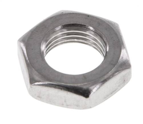Contre-écrou M12 en acier inoxydable [5 pièces].
