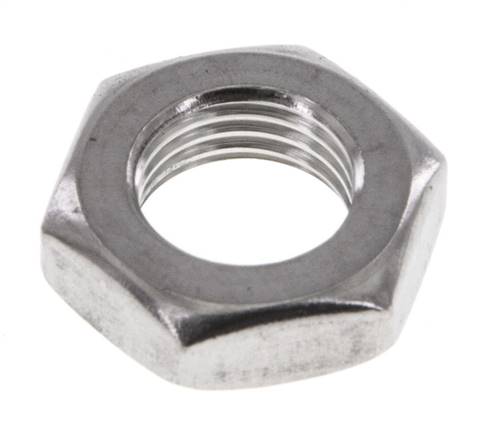 Contre-écrou M12 en acier inoxydable [5 pièces].