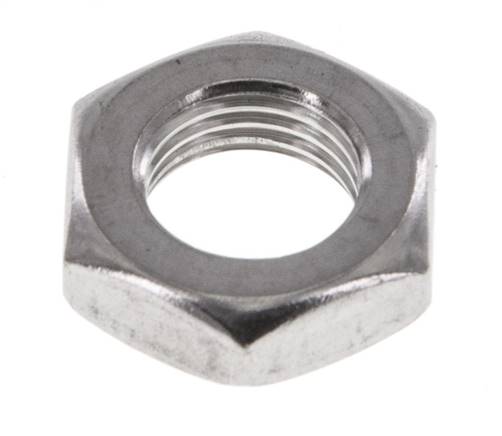 Contre-écrou M12 en acier inoxydable [5 pièces].