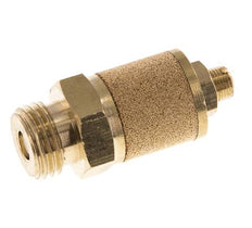 Silencieux de Contrôle du Débit en Laiton G1/4'' Avec Écrou de Blocage
