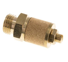Silencieux de Contrôle du Débit en Laiton G1/4'' Avec Écrou de Blocage