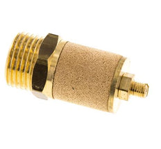 Silencieux de Contrôle du Débit en Laiton G1/2'' Avec Écrou de Blocage