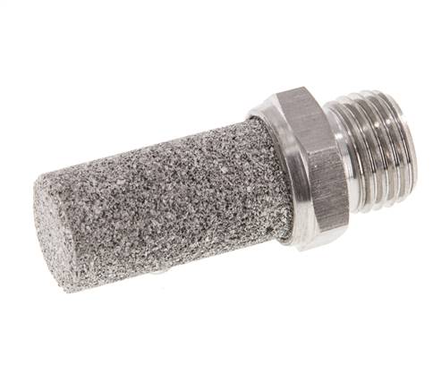 Silencieux Pneumatique en Acier Inoxydable G1/4''