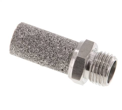 Silencieux Pneumatique en Acier Inoxydable G1/4''