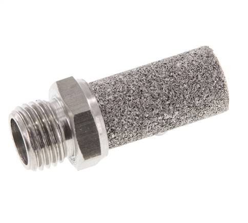 Silencieux Pneumatique en Acier Inoxydable G1/4''