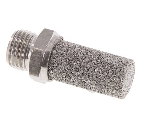 Silencieux Pneumatique en Acier Inoxydable G1/4''