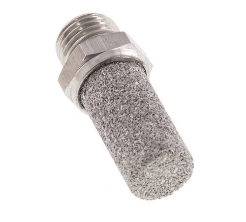 Silencieux Pneumatique en Acier Inoxydable G1/4''