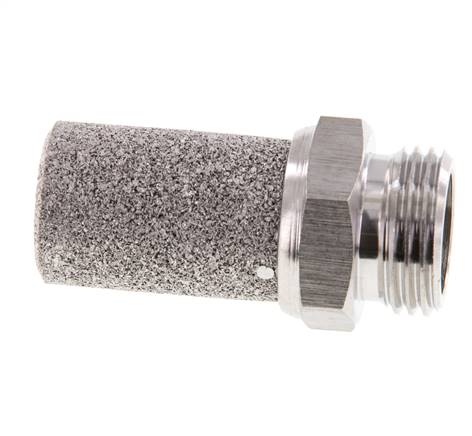 Silencieux Pneumatique en Acier Inoxydable G1/2''