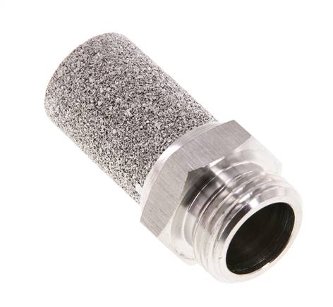 Silencieux Pneumatique en Acier Inoxydable G1/2''