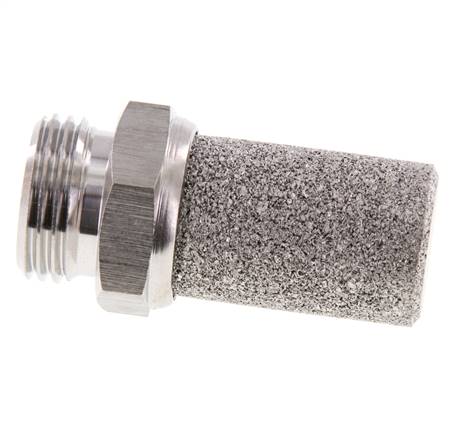 Silencieux Pneumatique en Acier Inoxydable G1/2''