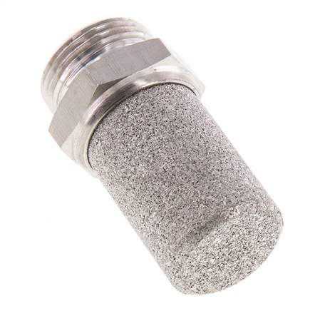 Silencieux Pneumatique en Acier Inoxydable G3/4''