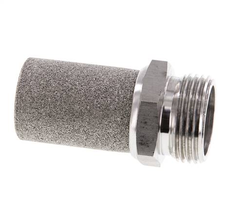 Silencieux Pneumatique en Acier Inoxydable G1''