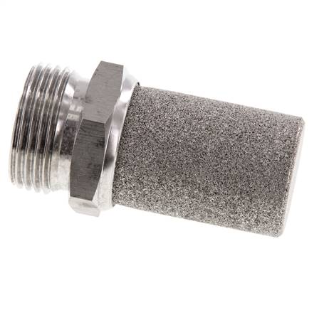 Silencieux Pneumatique en Acier Inoxydable G1''