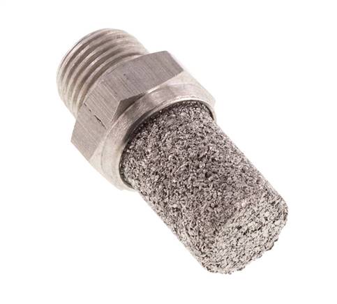 Silencieux Pneumatique en Acier Inoxydable NPT 1/8''