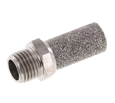 Silencieux Pneumatique en Acier Inoxydable NPT 1/4''