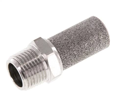 Silencieux Pneumatique en Acier Inoxydable NPT 3/8''