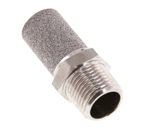 Silencieux Pneumatique en Acier Inoxydable NPT 1/2''