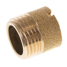 G1/2'' Bronze Fritté Compact Cylindrique Silencieux Pneumatique