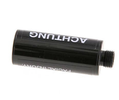 G1/8'' Silencieux Pneumatique Free-Flow en Aluminium