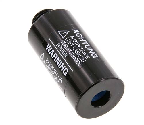 G1/2'' Silencieux Pneumatique Free-Flow en Aluminium